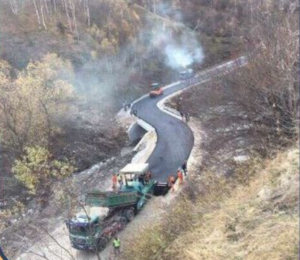 Ndërtimi i rrugës Dragash - Shishtavec